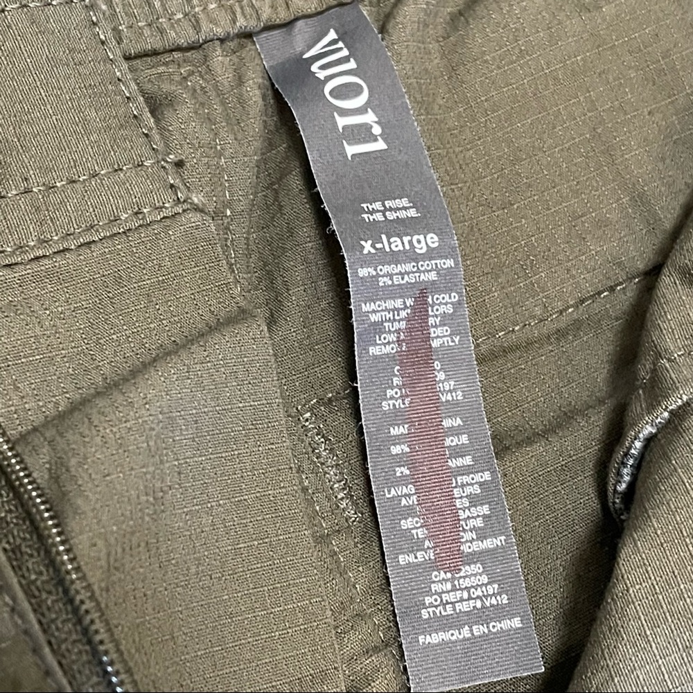 Vuori Ripstop Army Climber Pants Mens XL Dark Oregano Green NWT Hike Travel. - Picture 11 of 13